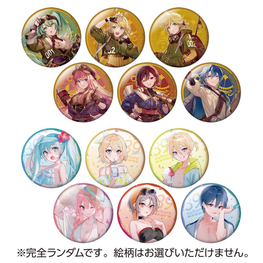 39Culture 2024: Trading Large Metallic Badge - Hatsune Miku Kitűzők